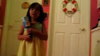 4 Year Old Singing I Kissed a Girl [upl. by Lundt436]