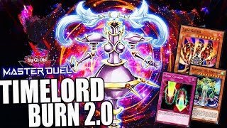 YuGiOh MASTER DUEL UPGRADED TIMELORD ft KAIJU amp LAVA GOLEM BURN  NO UR CARDS [upl. by Haney519]