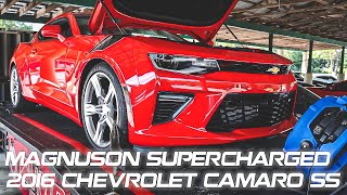 Magnuson Superchargers  2016 Camaro SS gets a Heartbeat TVS2300 Magnuson Supercharger Kit and Tune [upl. by Lilith]