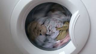 Spinning 1400rpm washing machine good quality video with DSLR [upl. by Serene]