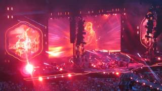 Coldplay  Clocks Live  Wembley Stadium [upl. by Bonnell]