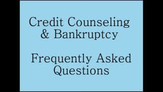 55 Peter Francis Geraci Law Free Bankruptcy Counseling  Bankruptcy FAQ [upl. by Azalea]