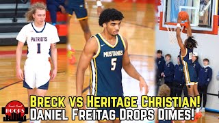 1 Breck Takes On Heritage Christian At The Border Battle Full Highlights [upl. by Iglesias]