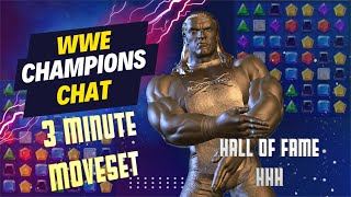 HHH Hall of Fame  3 Minute Movesets  WWE Champions [upl. by Urias]