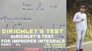 Dirichlets test for convergence of improper Intregral 🔥 dirichlets test solved problems [upl. by Ahsiekam]