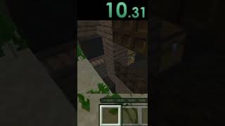 obtain tnt speedrun shorts minecraft speedrun [upl. by Cassandry]