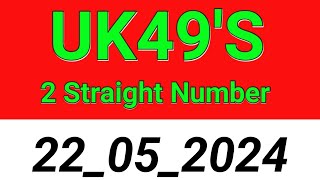 UK49S PREDICTION FOR TODAY 22052024 [upl. by Donahoe213]