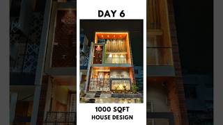 Day 6 1000Sqft 3BHK Fully Furnished 20x50 House Plan 20by50 House Design 2050 House Plan 4BHK [upl. by Lymn]