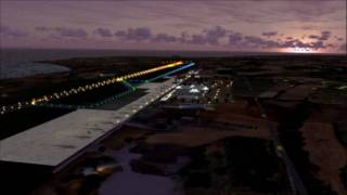 Flight Simulator FSX quotA tribute Grantley Adams Internationalquot [upl. by Drusy]