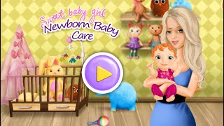 SWEET BABY GIRL NEWBORN BABY CARE🍼🧴 [upl. by Ocirne]