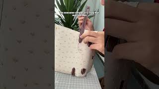 100 handmade bag Its a nice bag Do you like it👜🌼✨ customhandbag handmadebags signaturebags [upl. by Ardolino]