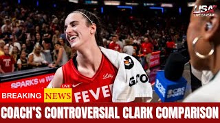 Legendary NBA Coach Makes Polarizing Caitlin Clark Comparison [upl. by Ennyl404]