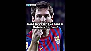 How to watch live soccer matches for free [upl. by Ettenowtna]