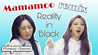 Mamamoo remixcoverdance on Reality in Black ft moomoos [upl. by Veda991]