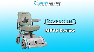 Hoveround MPV5 Basic Powerchair  Review 7509 [upl. by Arrej]