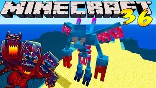 Minecraft Mods  MONSTERCRAFT  Ep  36 Corallus Boss Fight [upl. by Adnerb275]