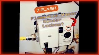 Fix Hot Water Tank Vapor Lockout FLAMMABLE VAPOR SENSOR LOCKOUT  HOT WATER TANK TEMP FIX [upl. by Garber]