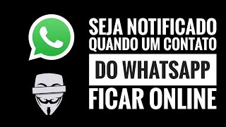 COMO SABER QUEM ESTÁ ONLINE NO WHATSAPP SEM ENTRAR NO APP [upl. by Radloff]