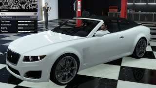 GTA 5  OG Vehicle Customization  Lampadati Felon GT Maserati GranCabrioJaguar XF [upl. by Sorgalim]