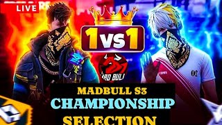 🔥 1 vs 1 TOURNAMENT SELECTION DAY 9 S3  COME AND PARTICIPATE  nonstopgaming [upl. by Jervis]