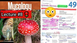 Systemic Mycoses 🛑Lec 8 chap 49 mycologyCoccidioideshistoplasma blastomyces paracoccidioides [upl. by Laurens373]