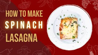 easy spinach lasagna sheets recipe  spinach lasagna sheets [upl. by Wally]