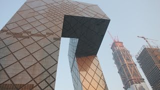 CCTV Headquarters amp Beijing CBD Tour [upl. by Kleinstein]