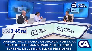 Amparo provisional otorgado por la CC para que los magistrados de la CSJ elijan presidente [upl. by Ronnoc27]