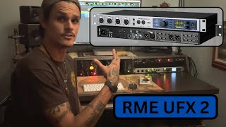 RME Fireface UFX Audio Interface Review [upl. by Yesoj]