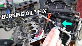 HYUNDAI TUCSON INCREASED OIL CONSUMPTION BURNING ENGINE OIL FIX [upl. by Katzen]