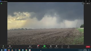 Tornado near Mediapolis Iowa [upl. by Esiocnarf]