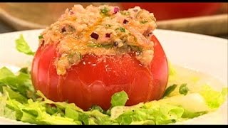 Tomates rellenos con quínoa [upl. by Kopans]