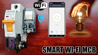 How to make SMART WIFI MCB at your home  Home Automation  ESP 32 amp Servo motor  SL IDEAS [upl. by Eugor]