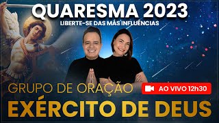 12h30  AO VIVO  QUARESMA DE SÃO MIGUEL ARCANJO  TERÇO DE SÃO MIGUEL  Exército de Deus [upl. by Dlonyar]