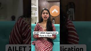 AILET 2024 Application Form is Out  AILET 2024 Latest Update  New Notification Out [upl. by Aneerehs]