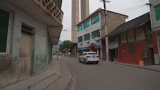 4K China Village walking Wujiang Town by the Wujiang River Zunyi Guizhou [upl. by Pollock]