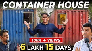 Container House से बचाये Time and Money  जानिए पूरा Process  Is it Safe [upl. by Oiramal]