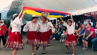 Grupo de danza quotReina Cañariquot baile completo [upl. by Annirok]