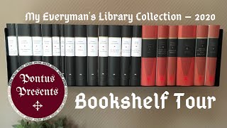 My Everymans Library Collection ✣ Feb 2020 – Bookshelf Tour [upl. by Bate]