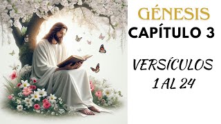 La biblia Génesis capítulo 3 [upl. by Onileva488]