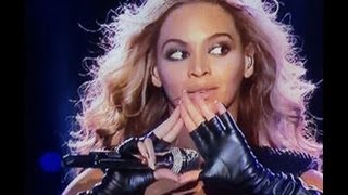 HD 720p Beyoncé at Super Bowl 47 XLVII Illuminati Hand Sign [upl. by Bedad]