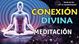 🧘‍♀️Meditación CONEXIÓN DIVINA 💜LO QUE TU ALMA NECESITA AMOR ✨ Seres de luz la transformación [upl. by Oinolopa750]