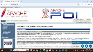 How to download apache poi jar files youtube java apache download [upl. by Mohr]