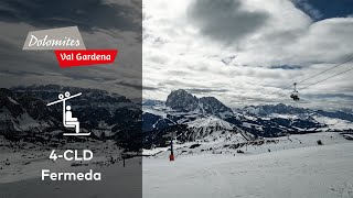 4CLD Fermeda  Seceda  Val Gardena  GoPro Timelapse 4K with GPS Data [upl. by Isle]