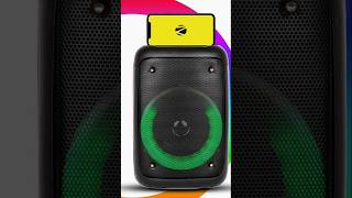 check the unboxing video of zebronics zeb buddy 100 bt rgb speaker with wired mic zebronics mic [upl. by Roehm]