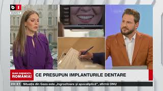 DR STOMATOLOG ALICE GAVRILESCU SOLUȚIE INOVATIVĂ ÎN STOMATOLOGIA DENTARĂȘtiri B1TV3 dec 2024 [upl. by Llenahs752]