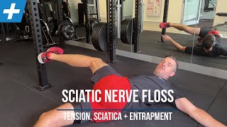 Sciatic Nerve Flossing for Tension Sciatica and Entrapment  Tim Keeley  Physio REHAB [upl. by Aztiley]