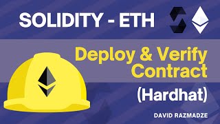 Web 30 Tutorial Deploy amp Verify Smart Contract using Hardhat  Ethereum Testnet amp Mainnet [upl. by Gaw]