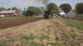 Frick Steam Tractor at Rough amp Tumbles Spring Steam Up May 2015 [upl. by Crisey]