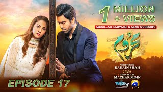 Mehroom Episode 17  Eng Sub  Hina Altaf  Junaid Khan  29th April 2024  Har Pal Geo [upl. by Darton]